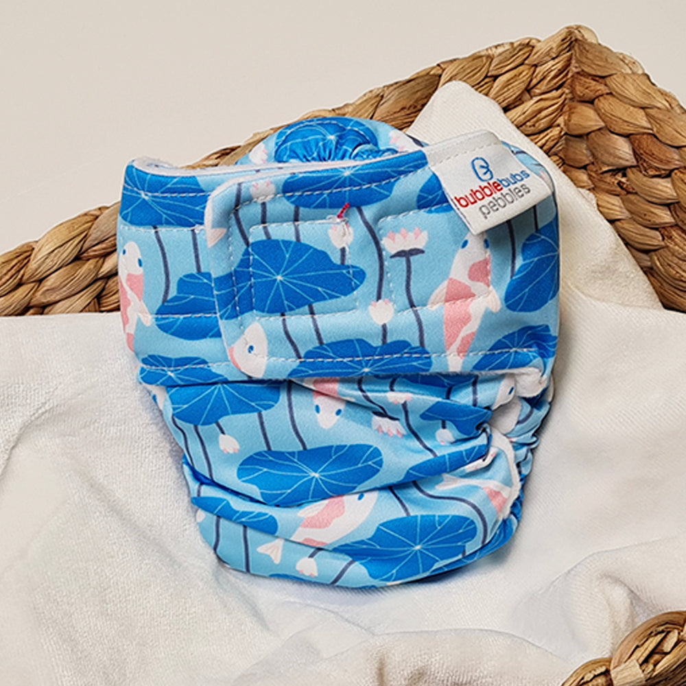 Pebbles | Newborn Cloth Nappy | Kohaku (PUL)